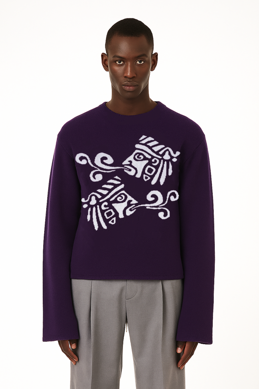KNITSWEATER SMOKE